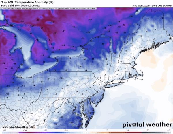 今晚到周二气温骤降，多地低温将破历史纪录！